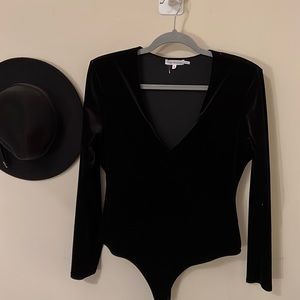 Good American Velvet Top